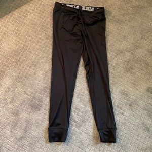 🦋4/$20 SALE - Black joggers from VS pink with logo band